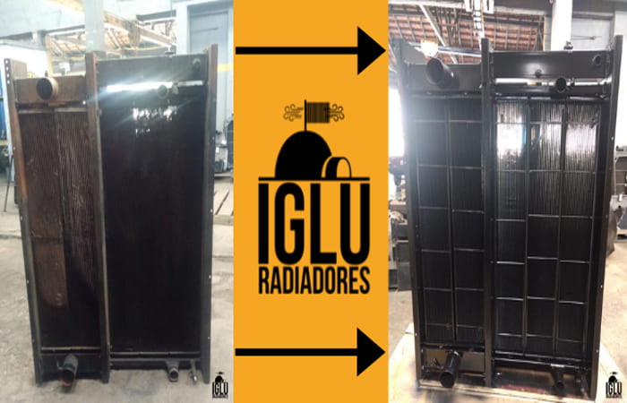 radiador para gerador